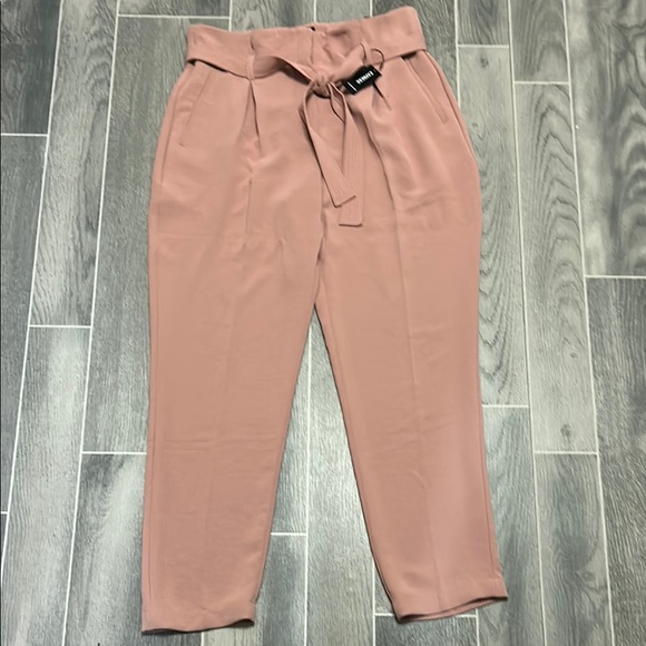 Express Pants - Express Pink Ankle Cropped Pants